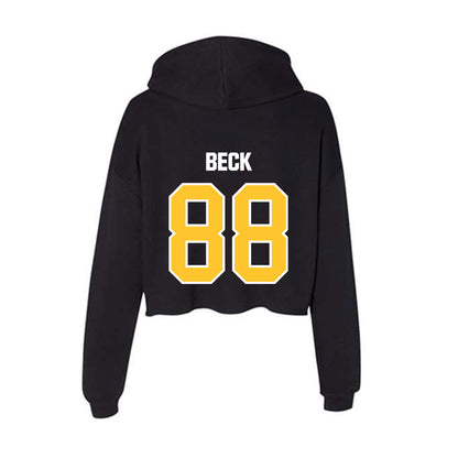 Southern Miss - NCAA Football : Jeremiah Beck - Women's Crop Fleece Hooded Sweatshirt-1