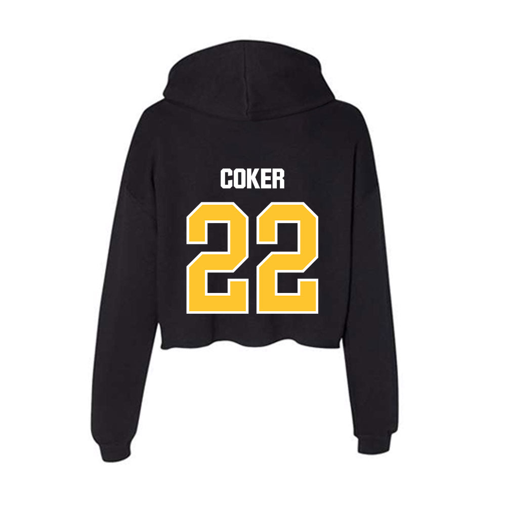 Southern Miss - NCAA Softball : Issie Coker - Women's Crop Fleece Hoodie-1
