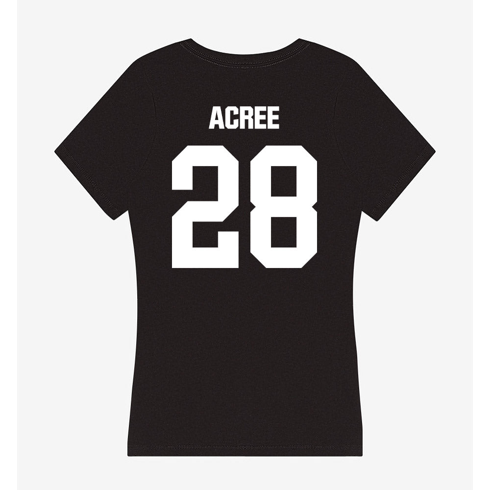 SSU - NCAA Women's Soccer : Kayleigh Acree - Women's V-Neck T-Shirt-1