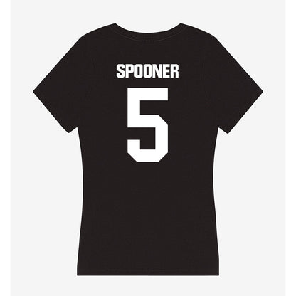 SSU - NCAA Women's Volleyball : Kaili Spooner - Women's V-Neck T-Shirt-1