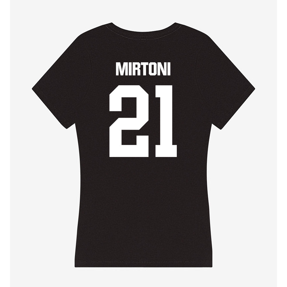 SSU - NCAA Softball : Lauren Mirtoni - Women's V-Neck T-Shirt-1