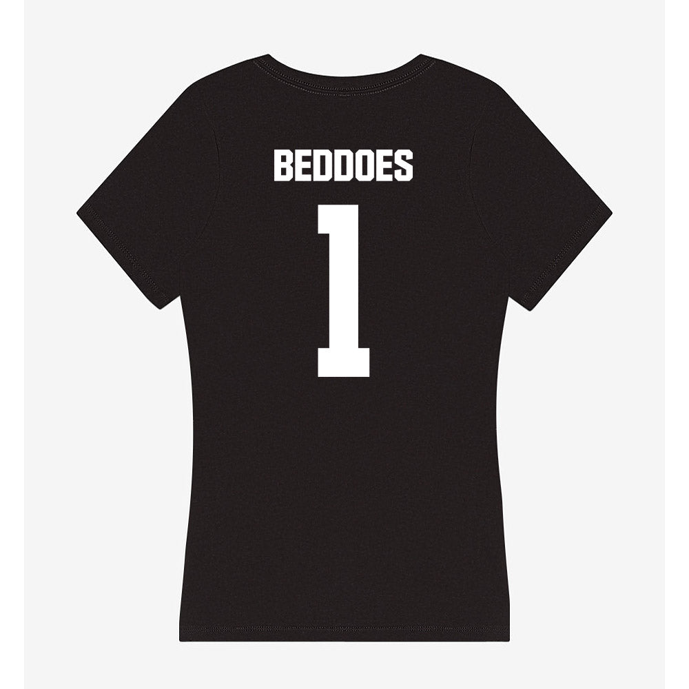 SSU - NCAA Women's Soccer : Ariana Beddoes - Women's V-Neck T-Shirt-1
