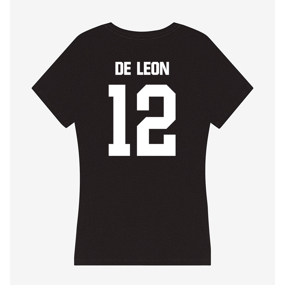 SSU - NCAA Men's Soccer : Christopher De Leon - Women's V-Neck T-Shirt-1