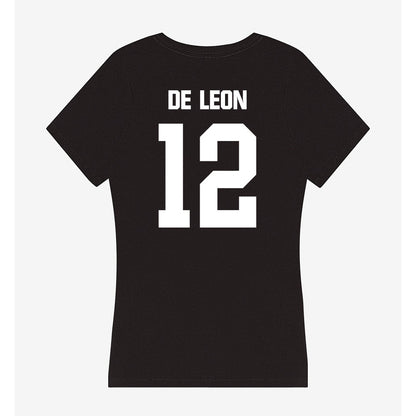SSU - NCAA Men's Soccer : Christopher De Leon - Women's V-Neck T-Shirt-1