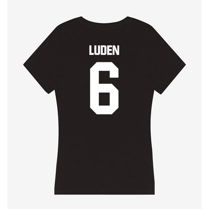 SSU - NCAA Softball : Daniela Luden - Women's V-Neck T-Shirt-1