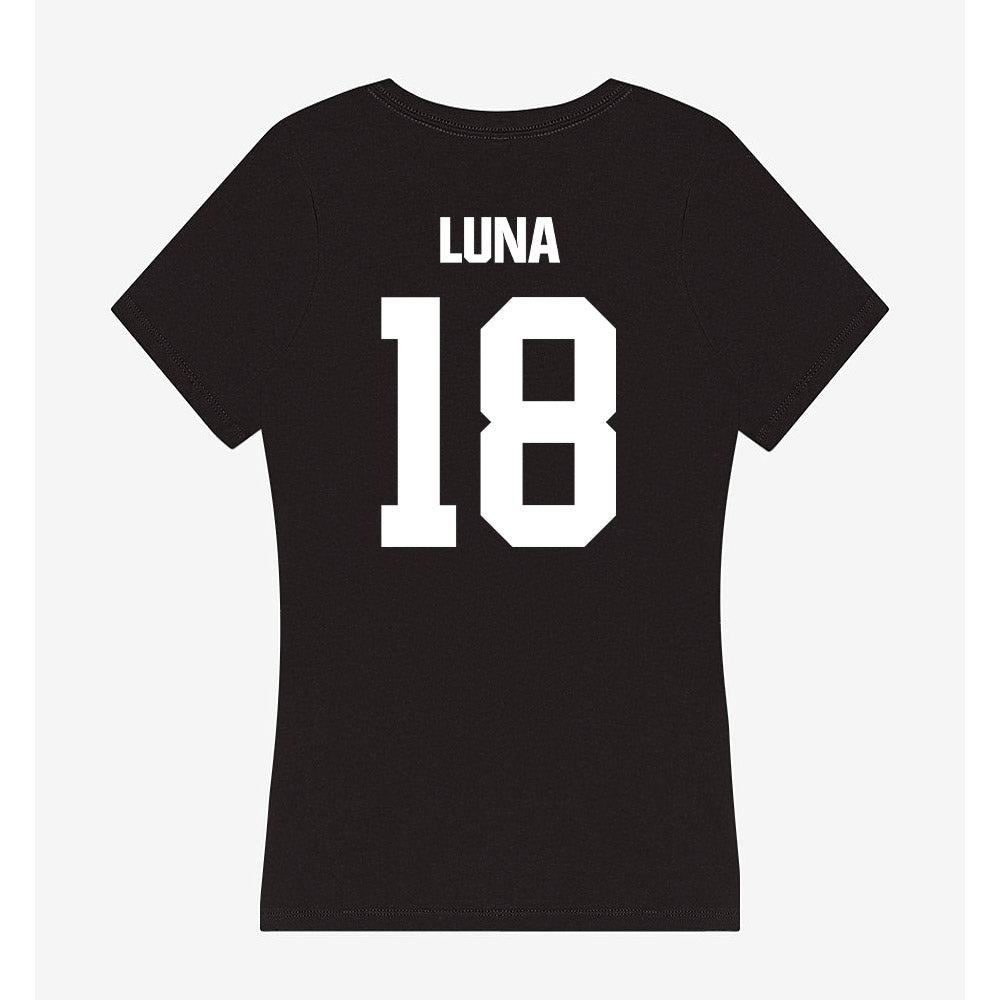 SSU - NCAA Baseball : Herman Luna - Women's V-Neck T-Shirt-1