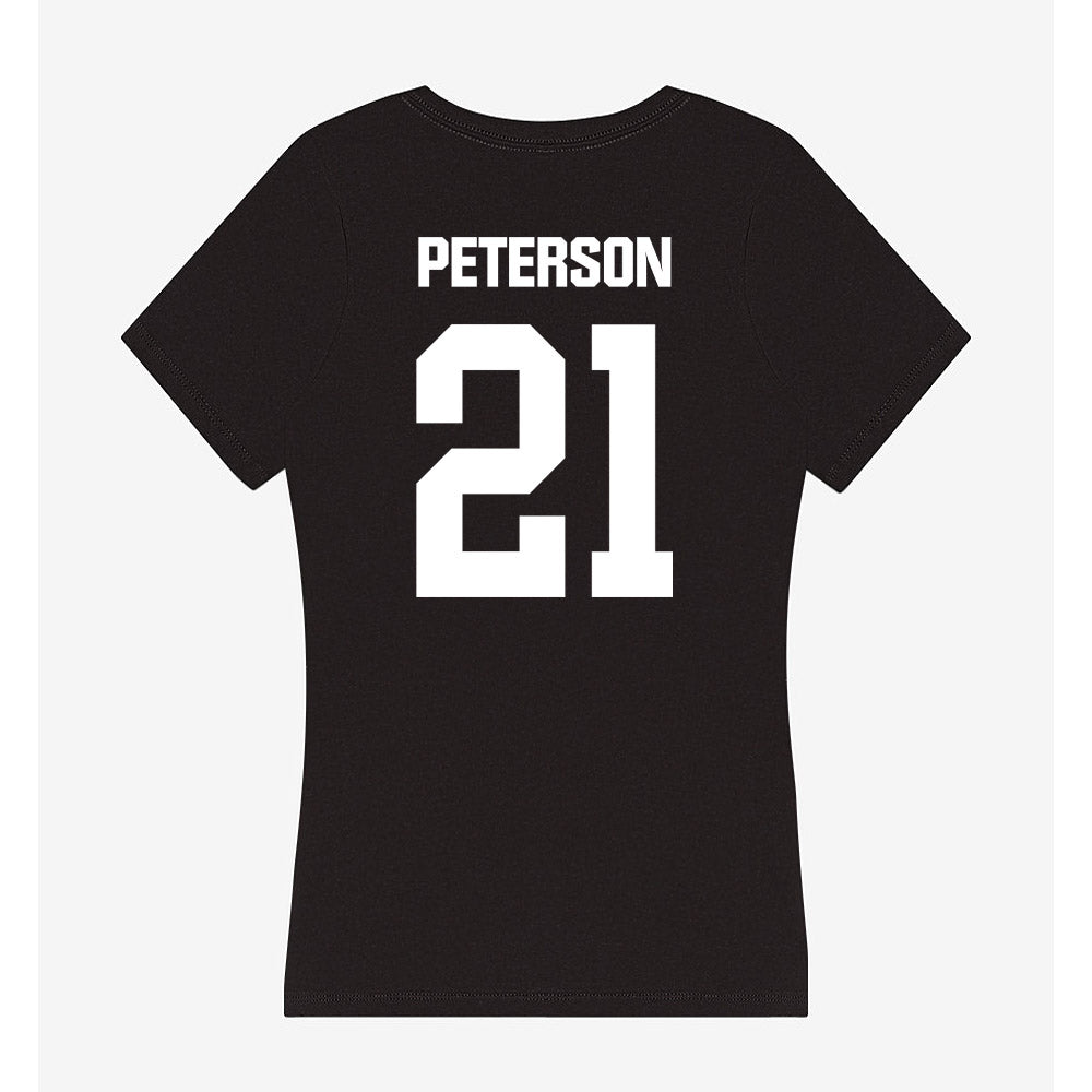 SSU - NCAA Women's Basketball : Sydney Peterson - Women's V-Neck T-Shirt-1