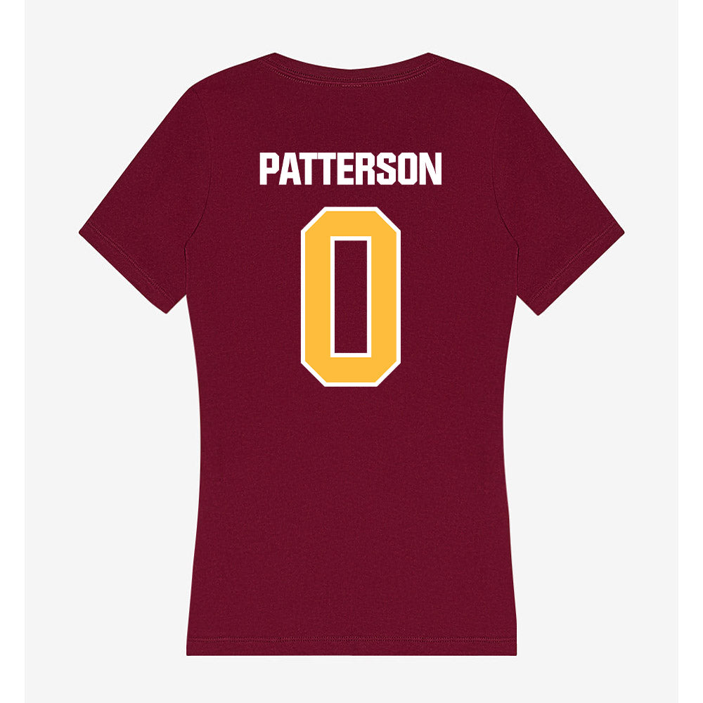 UMN Duluth - NCAA Football : Ryder Patterson - Women's V-Neck T-Shirt-1