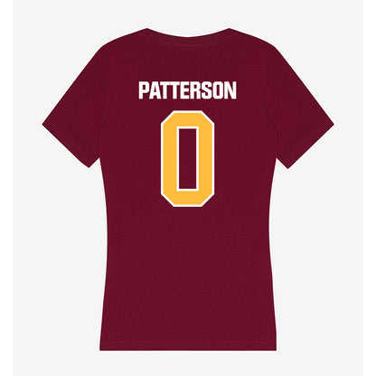 UMN Duluth - NCAA Football : Ryder Patterson - Women's V-Neck T-Shirt-1