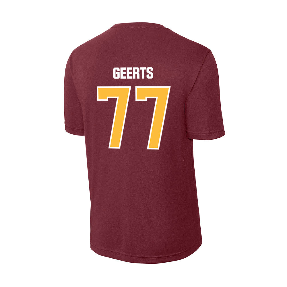 UMN Duluth - NCAA Football : Carter Geerts - Activewear T-Shirt-1