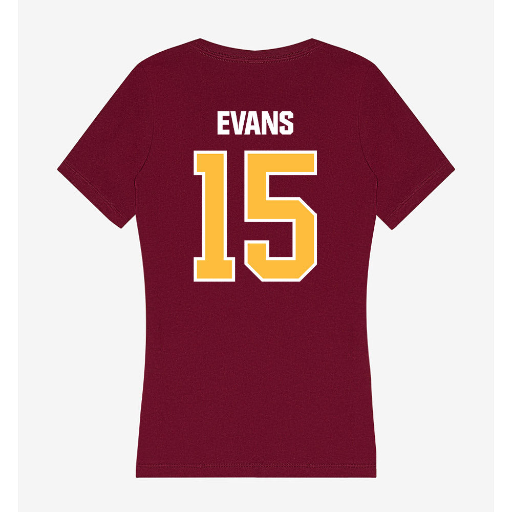 UMN Duluth - NCAA Softball : Daphne Evans - Women's V-Neck T-Shirt-1
