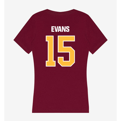 UMN Duluth - NCAA Softball : Daphne Evans - Women's V-Neck T-Shirt-1