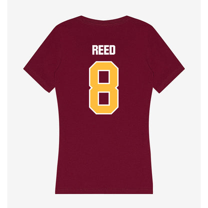 UMN Duluth - NCAA Women's Volleyball : Madison Reed - Women's V-Neck T-Shirt-1