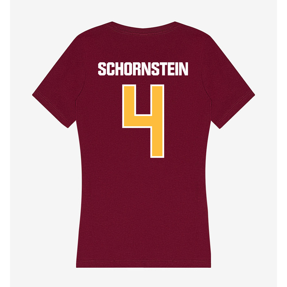 UMN Duluth - NCAA Baseball : Brady Schornstein - Women's V-Neck T-Shirt-1