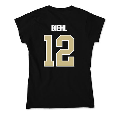 Akron - NCAA Baseball : Tucker Biehl - Soft Style Women’s T-Shirt-1