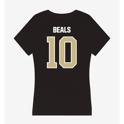 Akron - NCAA Football : Semaj Beals - Women's V-Neck T-Shirt-1