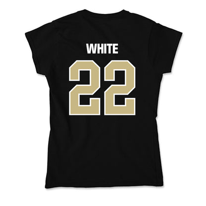 Akron - NCAA Men's Basketball : Colin White - Soft Style Women’s T-Shirt-1