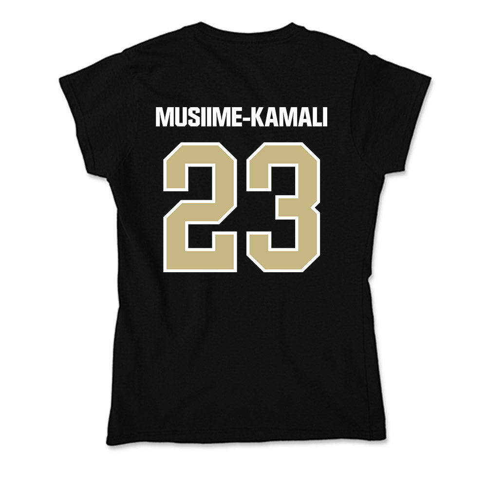 Akron - NCAA Men's Basketball : Marvin Musiime-Kamali - Soft Style Women’s T-Shirt-1