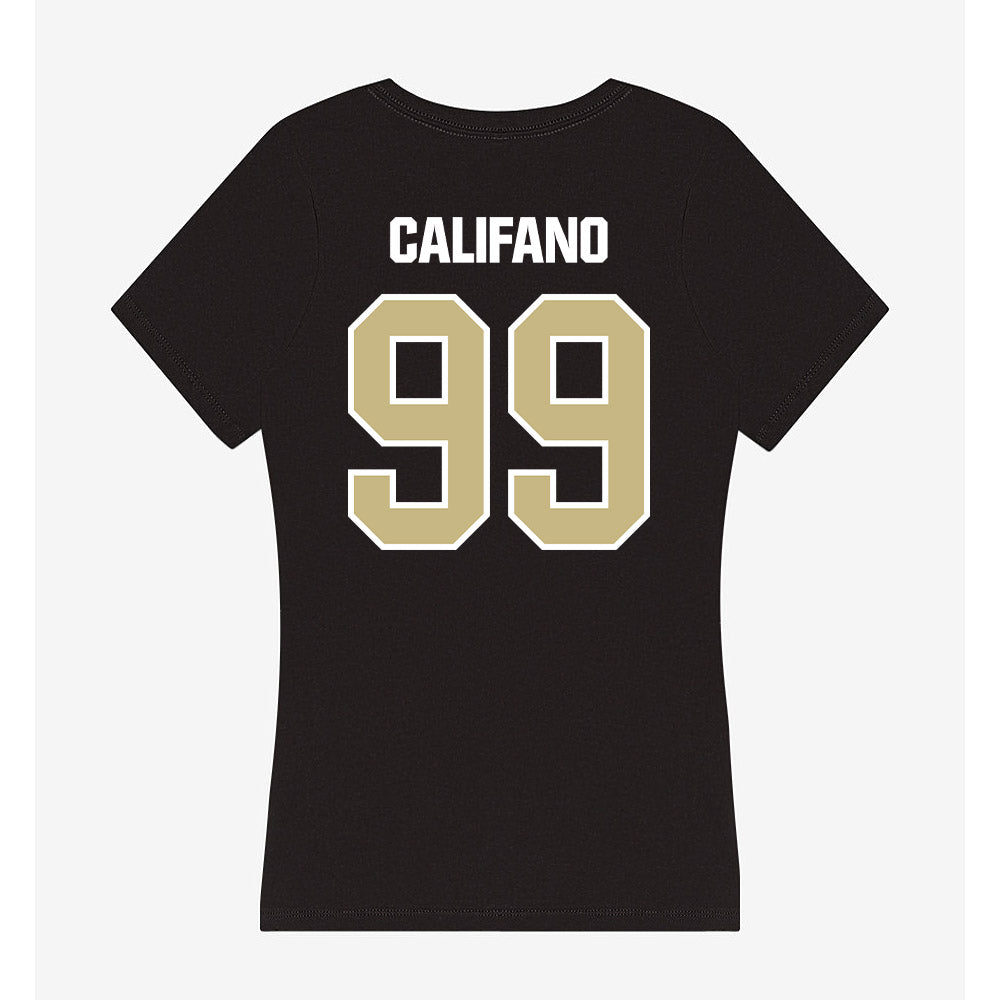Akron - NCAA Women's Lacrosse : Adrianna Califano - Women's V-Neck T-Shirt-1