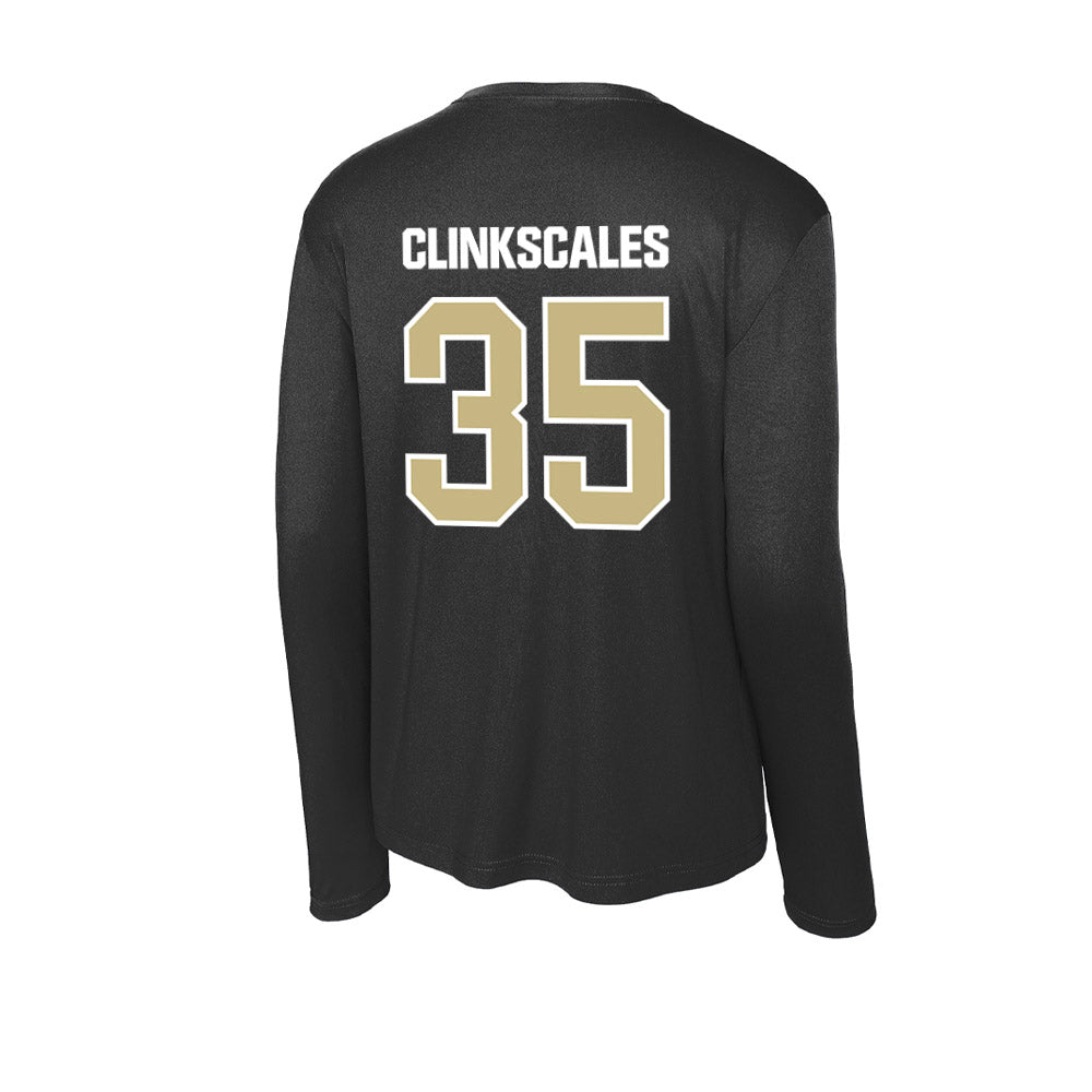 Akron - NCAA Women's Lacrosse : Jaelyn Clinkscales - Activewear Long Sleeve T-Shirt-1