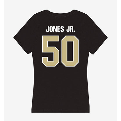 Akron - NCAA Football : Gregory Allen Jones JR. - Women's V-Neck T-Shirt-1
