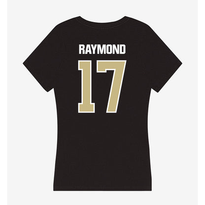 Akron - NCAA Women's Soccer : Devyn Raymond - Women's V-Neck T-Shirt-1
