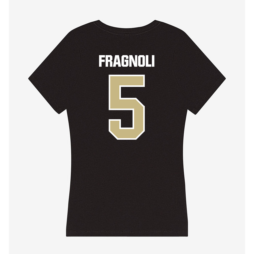 Akron - NCAA Women's Soccer : Luisa Fragnoli - Women's V-Neck T-Shirt-1