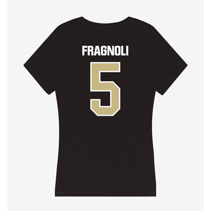 Akron - NCAA Women's Soccer : Luisa Fragnoli - Women's V-Neck T-Shirt-1