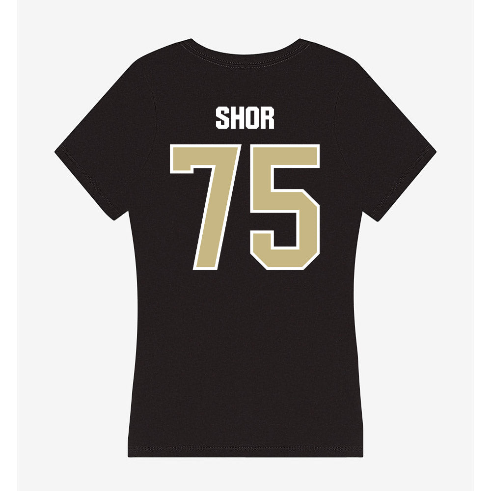 Akron - NCAA Football : Dayne Shor - Women's V-Neck T-Shirt-1