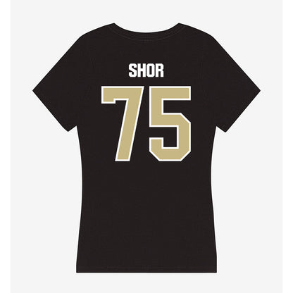 Akron - NCAA Football : Dayne Shor - Women's V-Neck T-Shirt-1