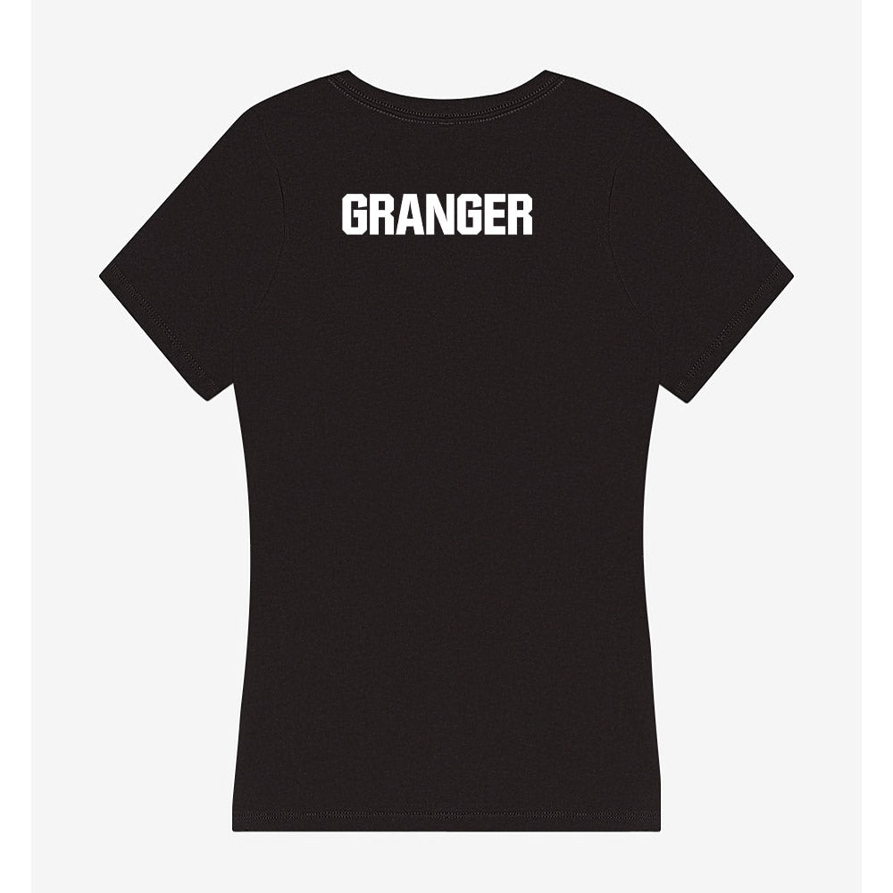 Akron - NCAA Women's Track & Field : Kaira Granger - Women's V-Neck T-Shirt-1