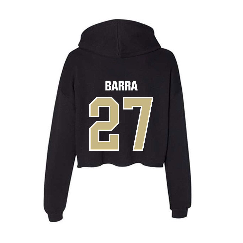 Akron - NCAA Women's Lacrosse : Lily Barra - Women's Crop Fleece Hoodie-1