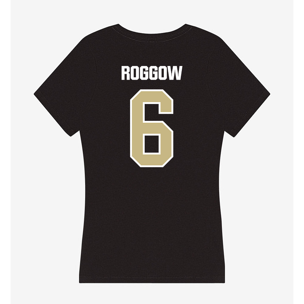 Akron - NCAA Football : Brayden Roggow - Women's V-Neck T-Shirt-1