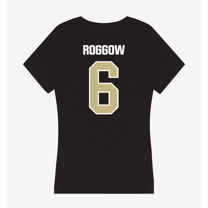 Akron - NCAA Football : Brayden Roggow - Women's V-Neck T-Shirt-1