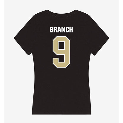 Akron - NCAA Football : Aamii Branch - Women's V-Neck T-Shirt-1