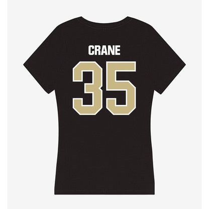 Akron - NCAA Men's Soccer : Gavin Crane - Women's V-Neck T-Shirt-1