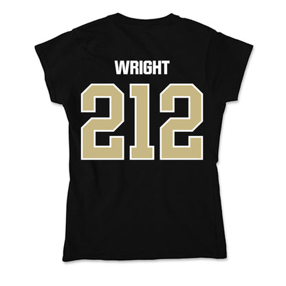 Akron - NCAA Men's Track & Field : Delton Wright - Soft Style Women’s T-Shirt-1