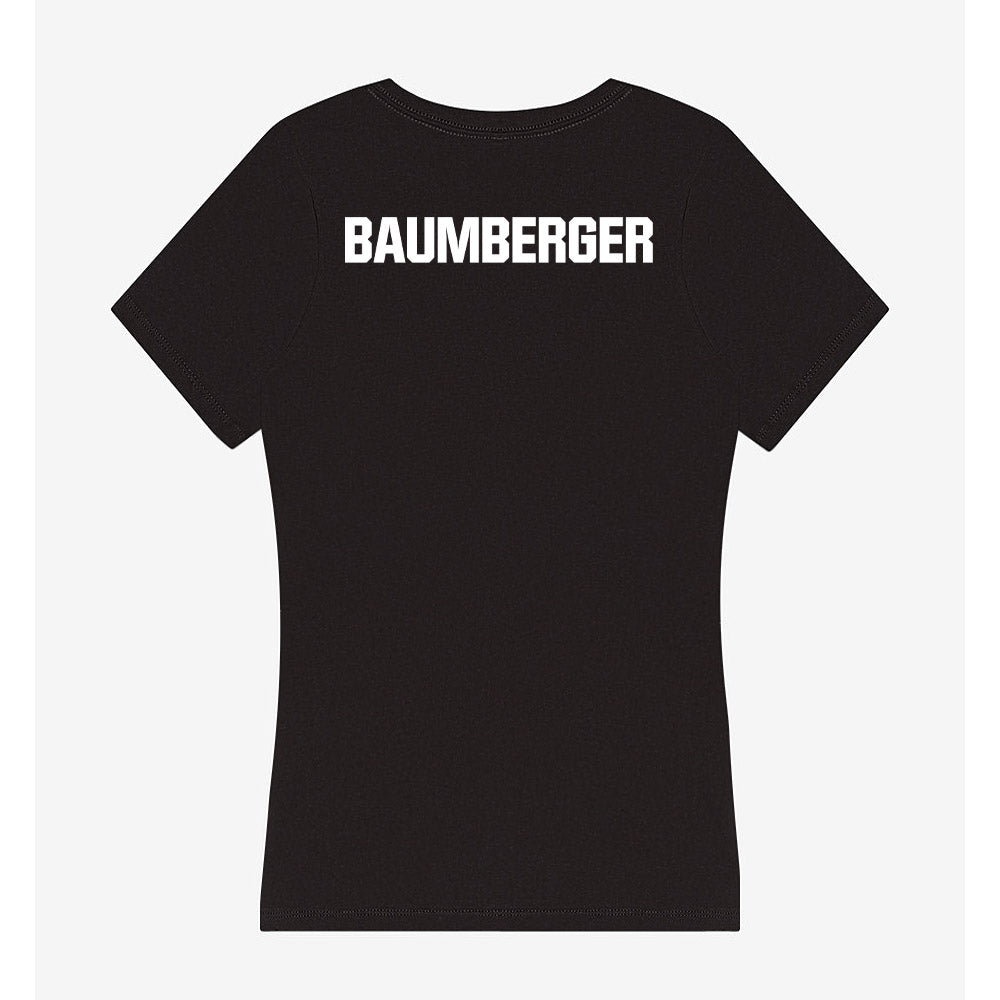 Akron - NCAA Cheerleading : Amaya Baumberger - Women's V-Neck T-Shirt-1