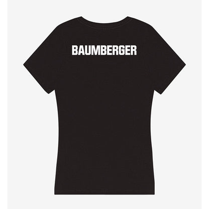 Akron - NCAA Cheerleading : Amaya Baumberger - Women's V-Neck T-Shirt-1