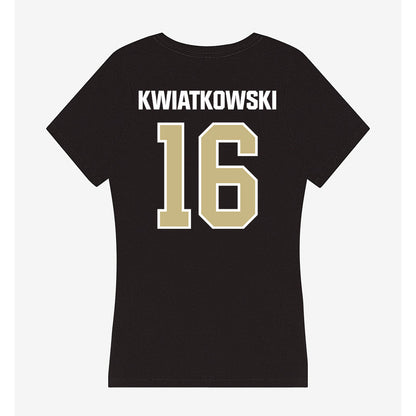 Akron - NCAA Women's Lacrosse : Cami Kwiatkowski - Women's V-Neck T-Shirt-1
