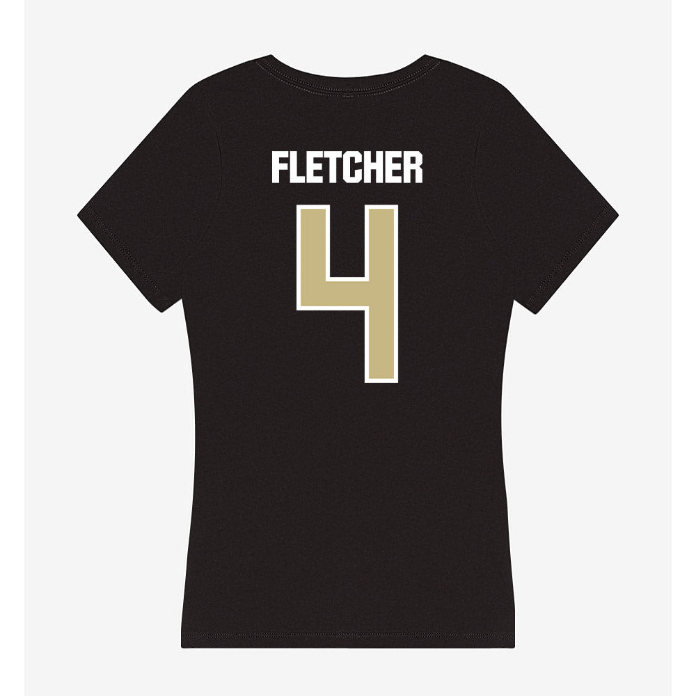 Akron - NCAA Women's Lacrosse : Kellen Fletcher - Women's V-Neck T-Shirt-1