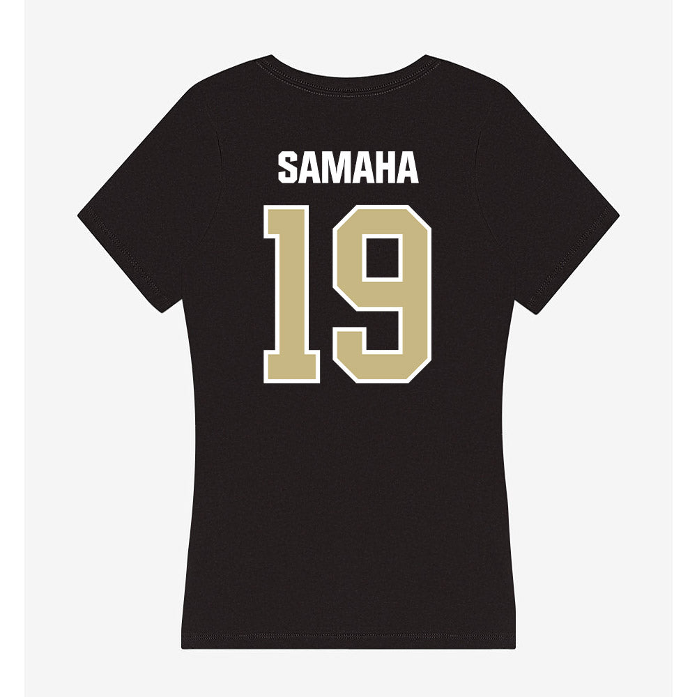 Akron - NCAA Football : adam samaha - Women's V-Neck T-Shirt-1