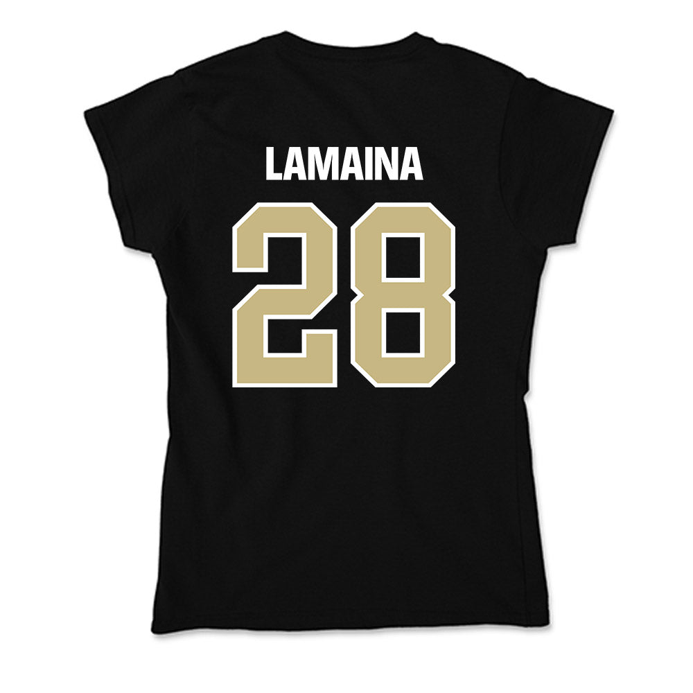 Akron - NCAA Men's Soccer : Logan LaMaina - Soft Style Women’s T-Shirt-1