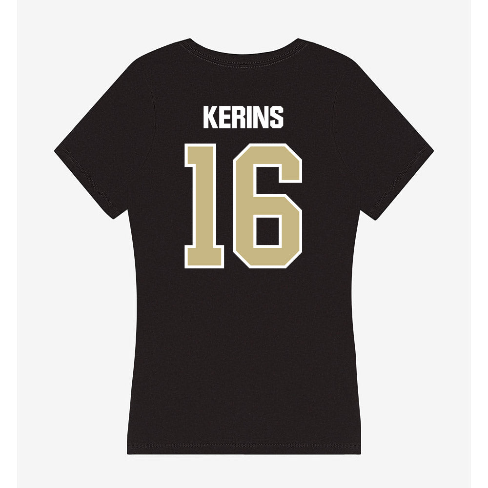 Akron - NCAA Women's Soccer : Bailey Kerins - Women's V-Neck T-Shirt-1