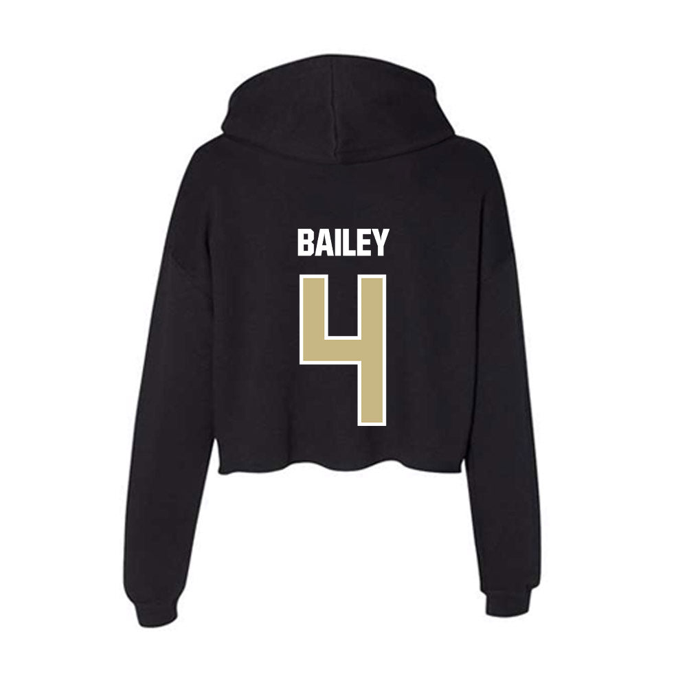 Akron - NCAA Softball : Kylie Bailey - Women's Crop Fleece Hoodie-1