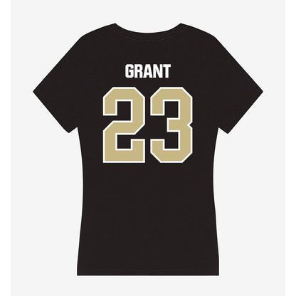 Akron - NCAA Women's Lacrosse : Kayli Grant - Women's V-Neck T-Shirt-1