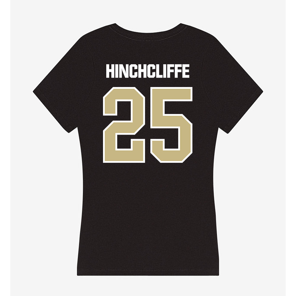 Akron - NCAA Women's Lacrosse : Sienna Hinchcliffe - Women's V-Neck T-Shirt-1