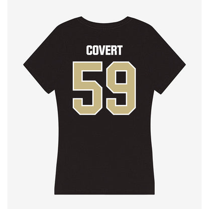 Akron - NCAA Football : Nathan Covert - Women's V-Neck T-Shirt-1