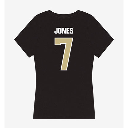 Akron - NCAA Football : Jeremiah Jones - Women's V-Neck T-Shirt-1