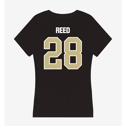 Akron - NCAA Football : Luke Reed - Women's V-Neck T-Shirt-1